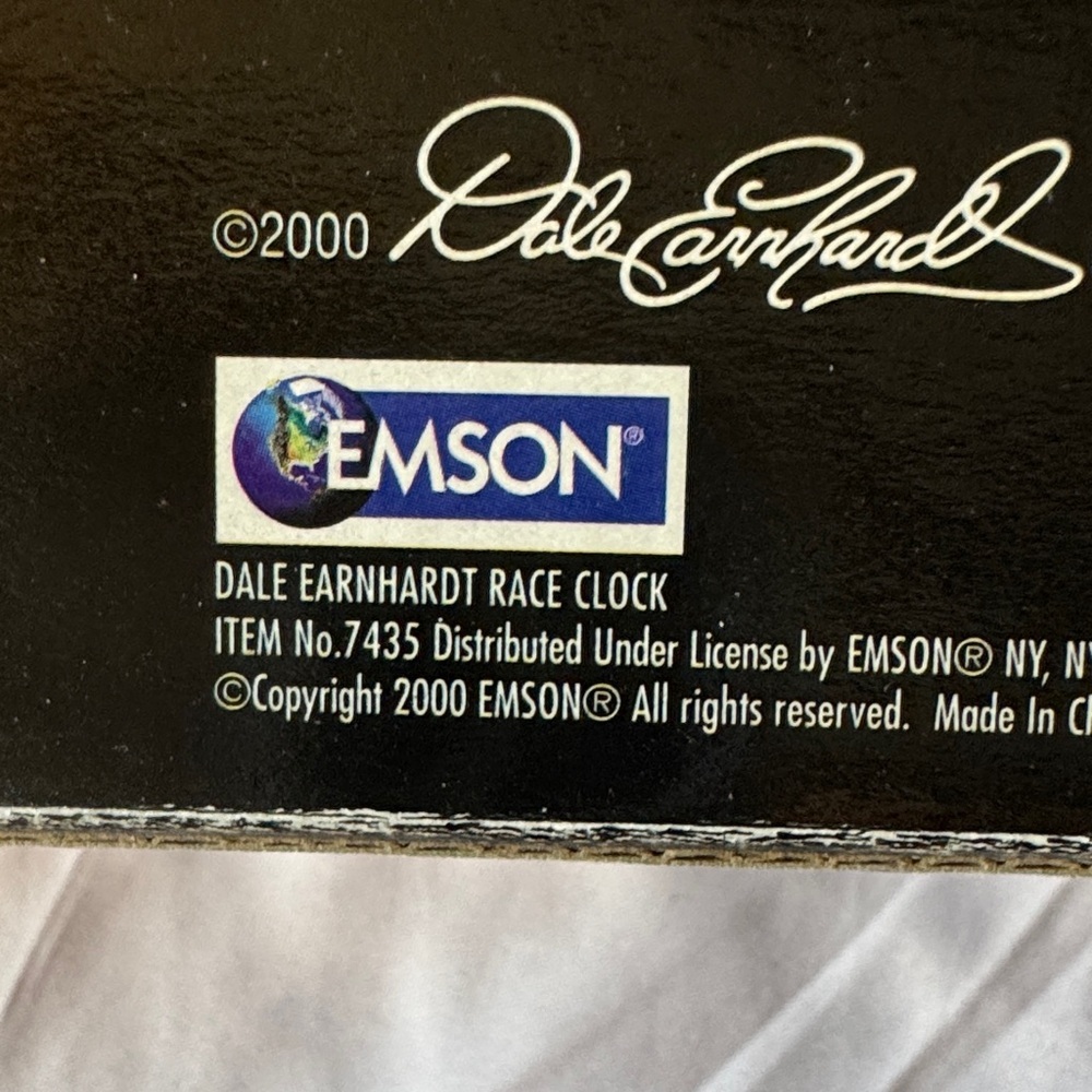 Race Car Wall Clock with Real Sounds. - Picture 2 of 6